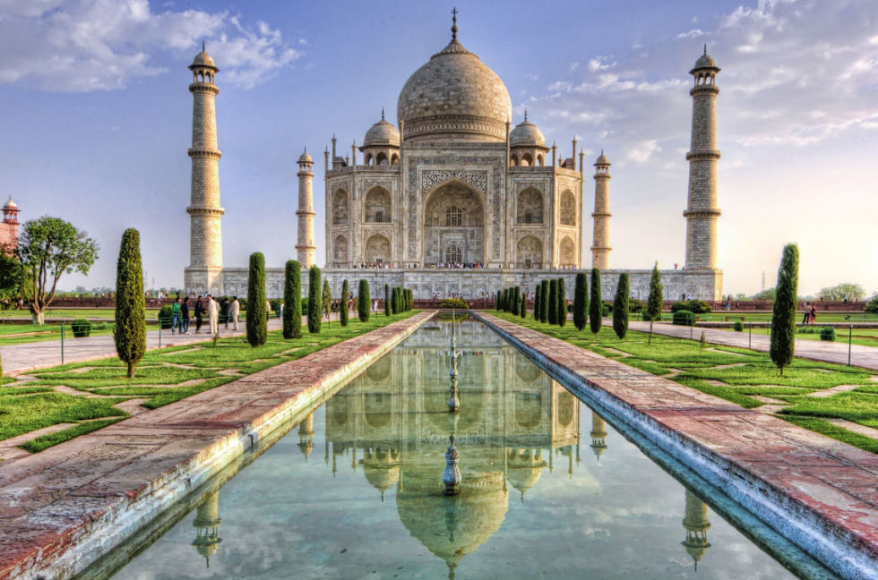 Palatul Sultanului din "Aladdin": Taj Mahal, India